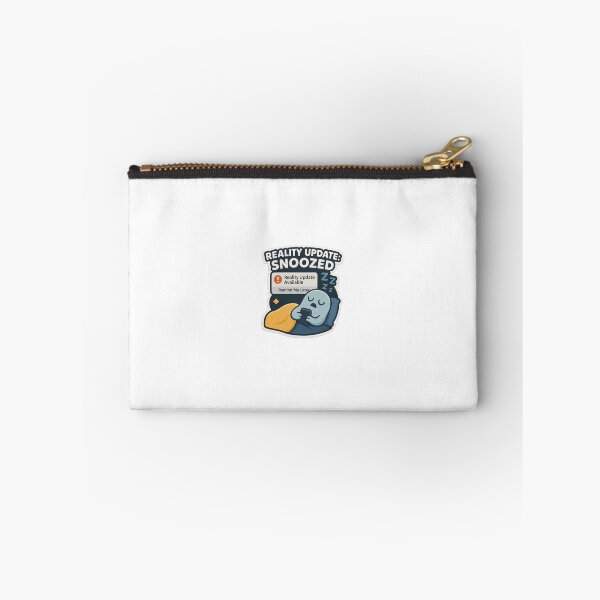 Item preview, Reality Update: Snoozed – Sleepy Notification Sticker designed and sold by IdleHype.