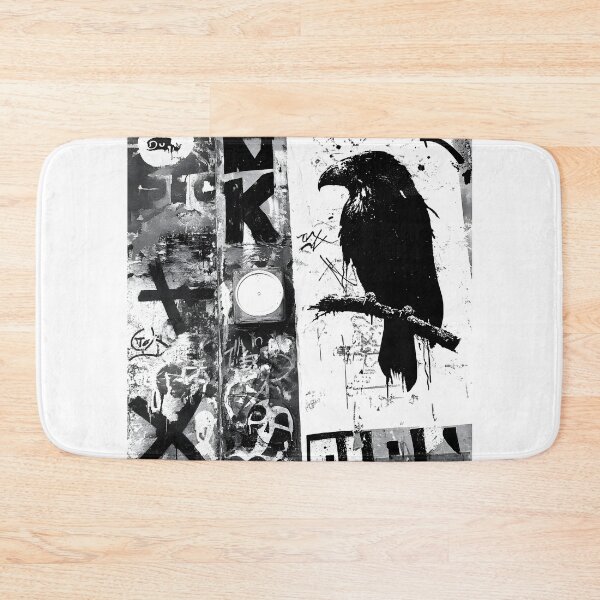 Item preview, Print0025 - GRIME DROPS - Tag it Your Way - Graffiti Tagger Blank - urban noir grunge backdrop, grayscale-style templates for Street Artists, Taggers, Bomberz • GRAFFITI BLANKS • Tag-Ready | Art-Ready designed and sold by NoveltyVariety.