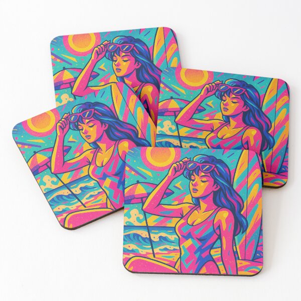 Item preview, Pop Sunset in Surfer's Paradise designed and sold by JonelleTshirts.
