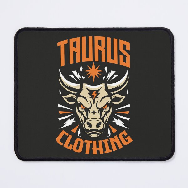 Item preview, Angry bull in black and orange colors designed and sold by MerlinWear.