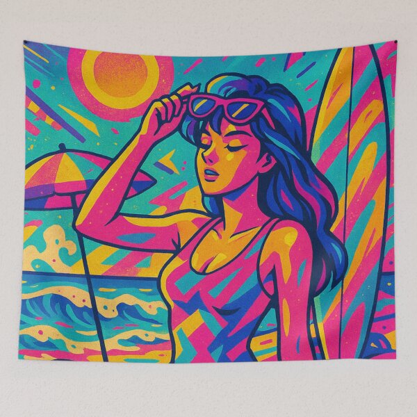 Item preview, Pop Sunset in Surfer's Paradise designed and sold by JonelleTshirts.