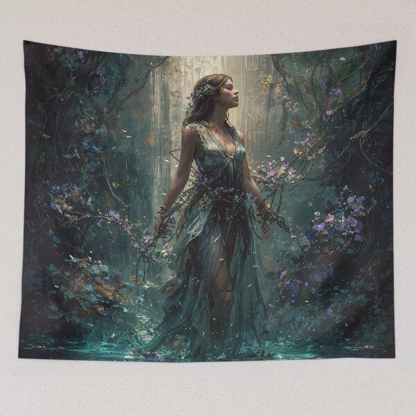 Item preview, The Nymph of the Sacred Pool designed and sold by oanaunciuleanu.