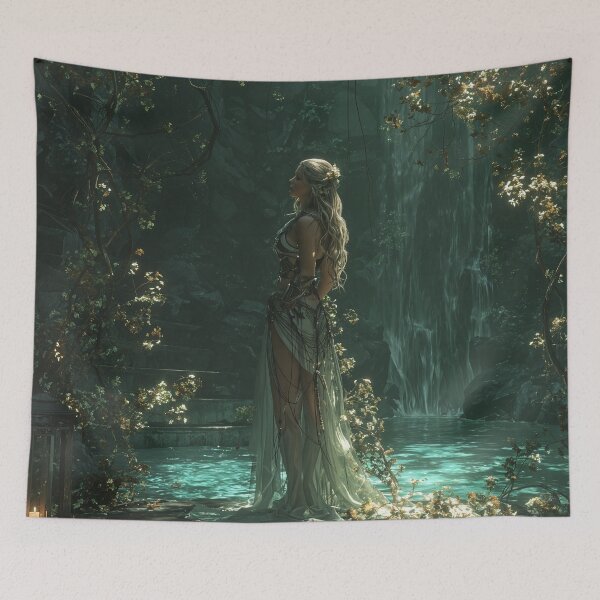 Item preview, The Nymph of the Sacred Pool designed and sold by oanaunciuleanu.