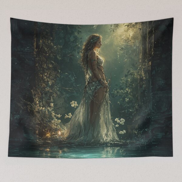Item preview, The Nymph of the Sacred Pool designed and sold by oanaunciuleanu.