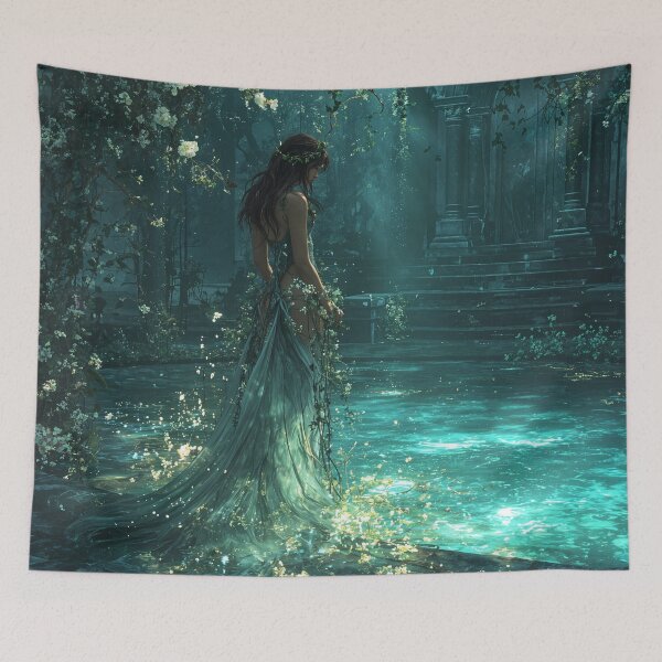 Item preview, The Nymph of the Sacred Pool designed and sold by oanaunciuleanu.