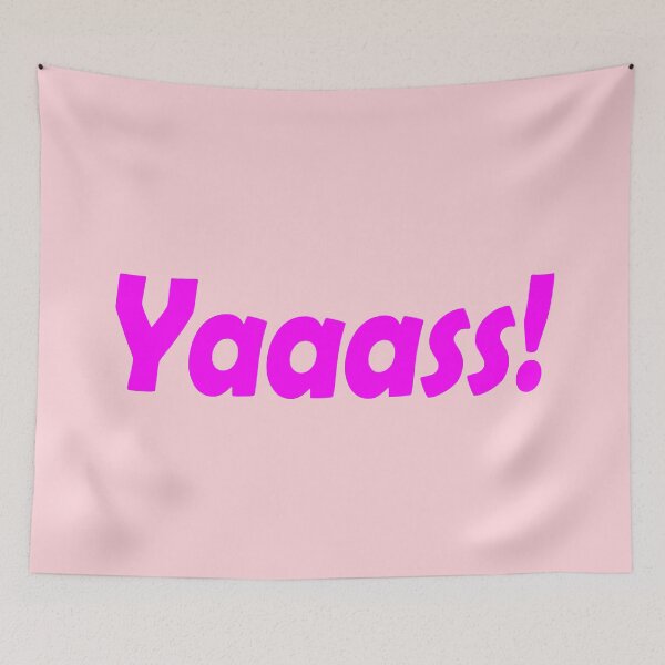 Item preview, Yaaass - Funny Gen Alpha Slangs designed and sold by Sharetogether.