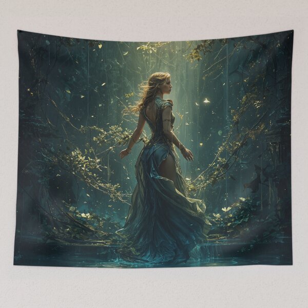 Item preview, The Nymph of the Sacred Pool designed and sold by oanaunciuleanu.
