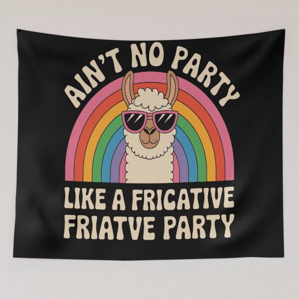 Item preview, Speech Therapy No Party Like A Fricative Party designed and sold by KitonicTees.