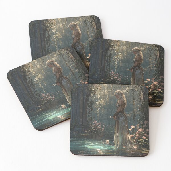 Item preview, The Nymph of the Sacred Pool designed and sold by oanaunciuleanu.