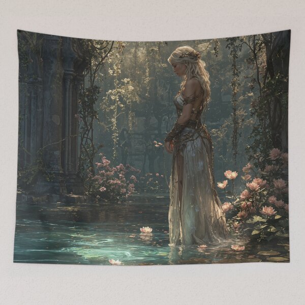 Item preview, The Nymph of the Sacred Pool designed and sold by oanaunciuleanu.