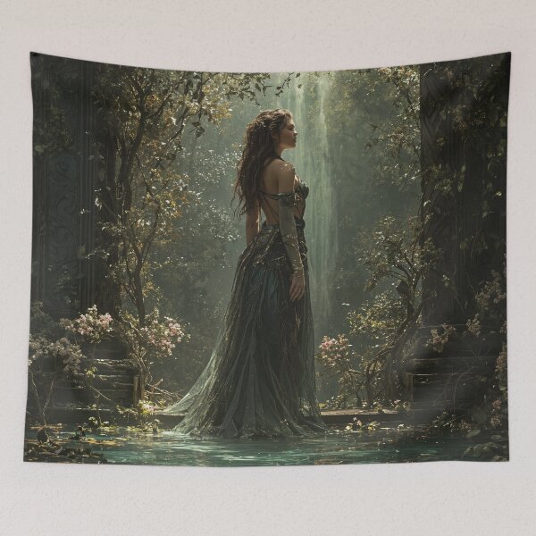 Item preview, The Nymph of the Sacred Pool designed and sold by oanaunciuleanu.