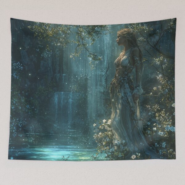Item preview, The Nymph of the Sacred Pool designed and sold by oanaunciuleanu.