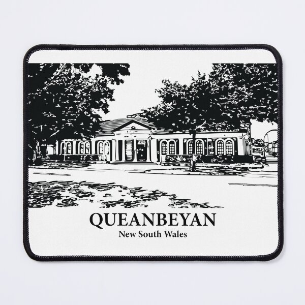 Item preview, Queanbeyan - New South Wales designed and sold by Lakeric Cityscapes.