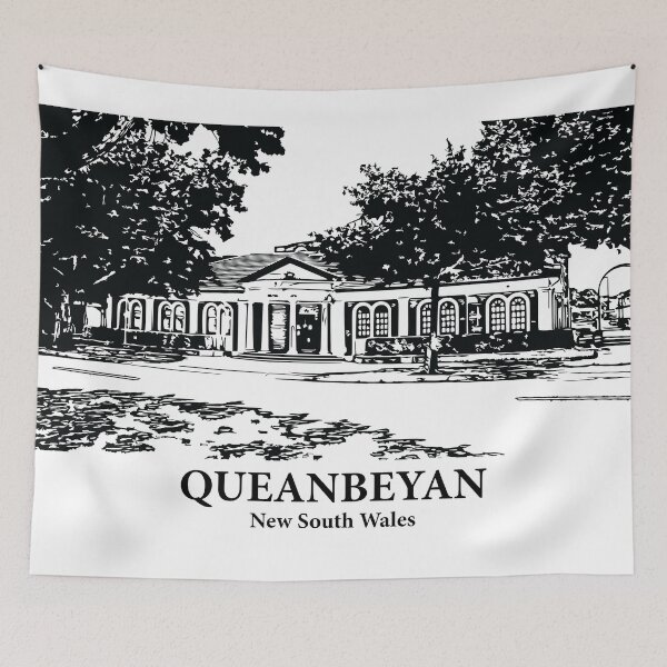 Item preview, Queanbeyan - New South Wales designed and sold by Lakeric Cityscapes.