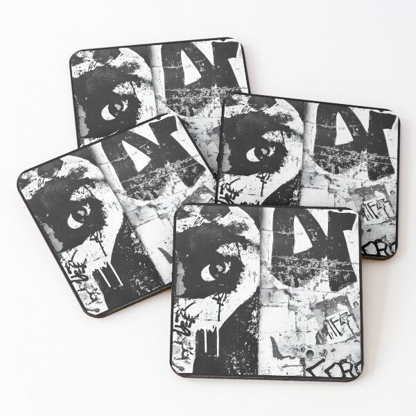 Item preview, Print0027 - GRIME DROPS - Tag it Your Way - Graffiti Tagger Blank - urban noir grunge backdrop, grayscale-style templates for Street Artists, Taggers, Bomberz • GRAFFITI BLANKS • Tag-Ready | Art-Ready designed and sold by NoveltyVariety.