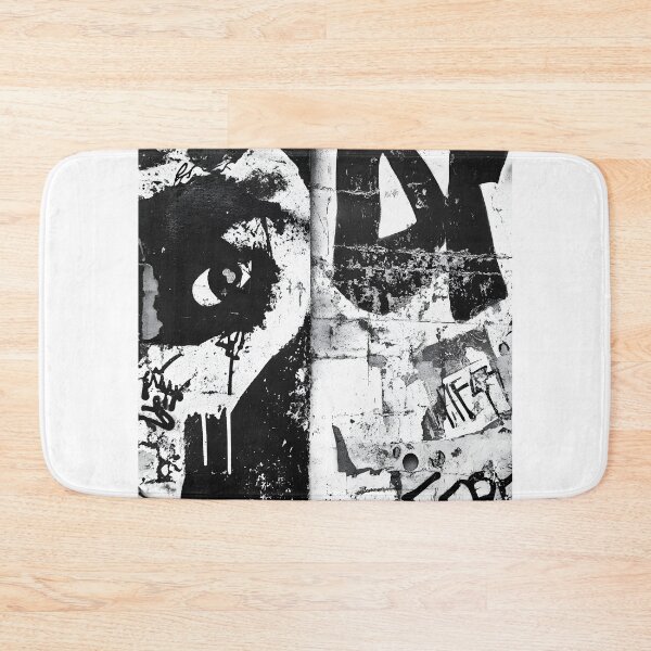 Item preview, Print0027 - GRIME DROPS - Tag it Your Way - Graffiti Tagger Blank - urban noir grunge backdrop, grayscale-style templates for Street Artists, Taggers, Bomberz • GRAFFITI BLANKS • Tag-Ready | Art-Ready designed and sold by NoveltyVariety.