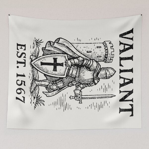 Item preview, Valiant Knight Portrait – EST 1567 designed and sold by SteadyRolling.
