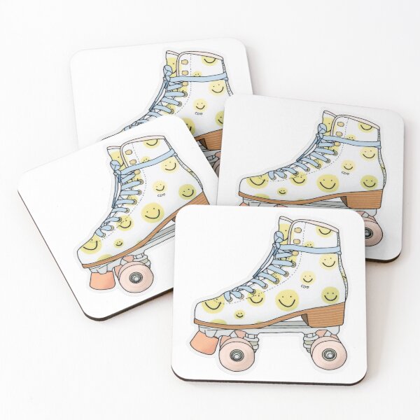 Item preview, Retro Roller Skate Sticker – Colorful 70s Vibes Decal designed and sold by Creative Spark.