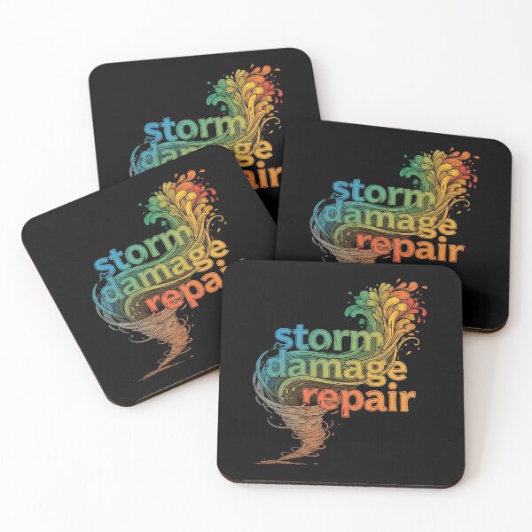 Item preview, Storm Damage Repair  From Chaos to Calm art by EgyApe designed and sold by egyape ⭐⭐⭐⭐⭐.