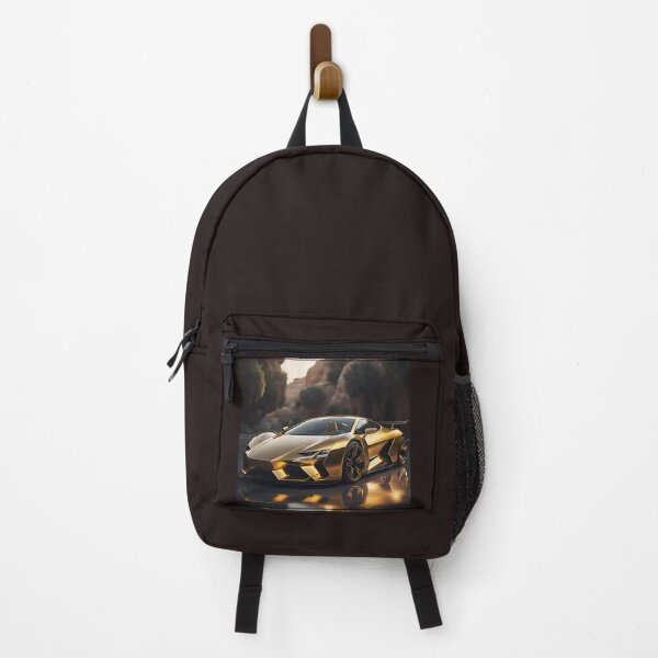 Item preview, Golden Hypercar Desert Dream - Luxury Sports Car Futuristic Art designed and sold by VA Design.