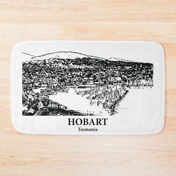 Item preview, Hobart - Tasmania designed and sold by Lakeric Cityscapes.