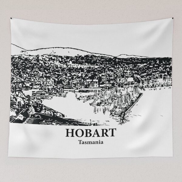 Item preview, Hobart - Tasmania designed and sold by Lakeric Cityscapes.