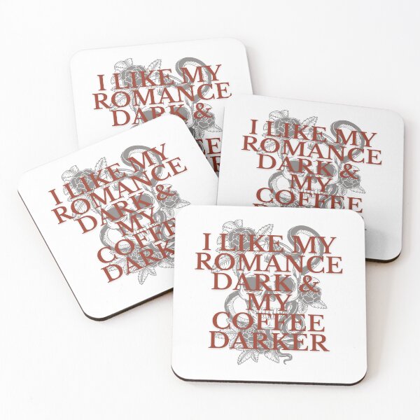 Item preview, Dark Romance & Coffee Lover - Gift for Readers of Spicy Fiction designed and sold by MLGThreads.