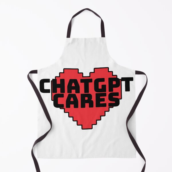 Item preview, ChatGPT Cares - Pixel Heart designed and sold by SageAndMe.