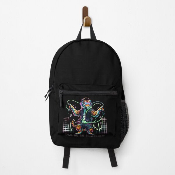 Item preview, Pulse in Motion – Neon Tiger Dance Art designed and sold by JenniferCreaArte .
