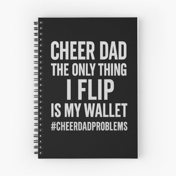 Item preview, Cheer Dad Wallet Flip Tee – #CheerDadProblems Statement Design designed and sold by Jacksonso.
