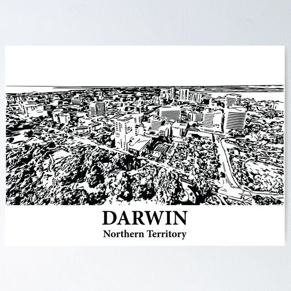 Item preview, Darwin – Northern Territory designed and sold by Lakeric.