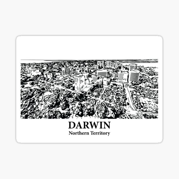 Item preview, Darwin – Northern Territory designed and sold by Lakeric.