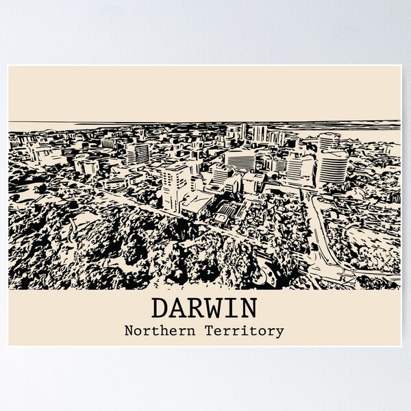 Item preview, Darwin – Northern Territory designed and sold by Lakeric.