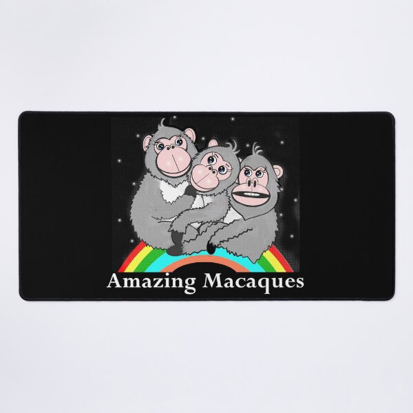 Item preview, Amazing Macaques designed and sold by Shirley cute art .