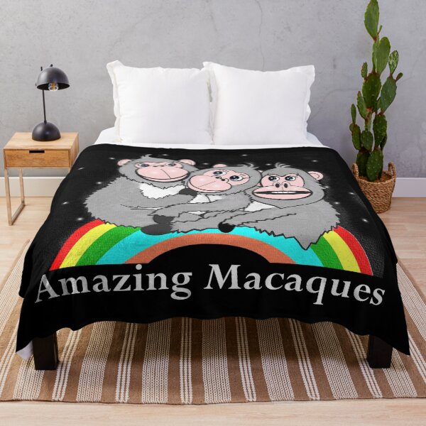 Item preview, Amazing Macaques designed and sold by Shirley cute art .