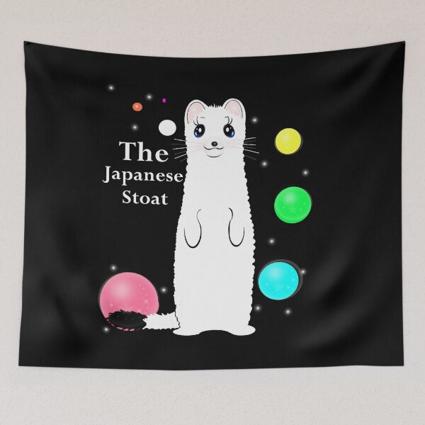 Item preview, Cute Japanese stoat designed and sold by Shirley cute art .
