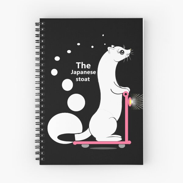 Item preview, Cute Japanese stoat  designed and sold by Shirley cute art .