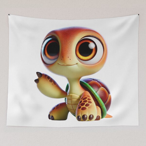 Item preview, Adorable Eastern Box Turtle designed and sold by Sillytoe.