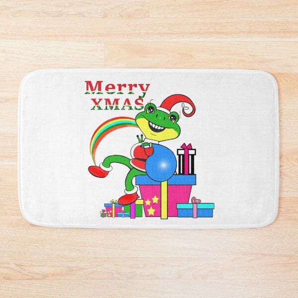 Item preview, Happy Frog Santa Claus - Merry Christmas  designed and sold by Shirley cute art .
