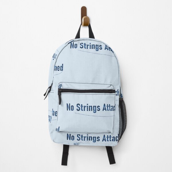 Item preview, "No Strings Attached" Blue String Typography with String! designed and sold by WD-Artist.