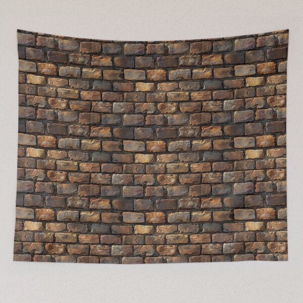 Item preview, Weathered Red Brick Wall Texture designed and sold by NTGUILTY.