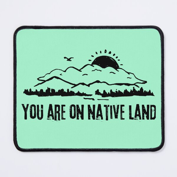 Item preview, You Are On Native Land – Landscape and Clouds Design designed and sold by The Kindred.