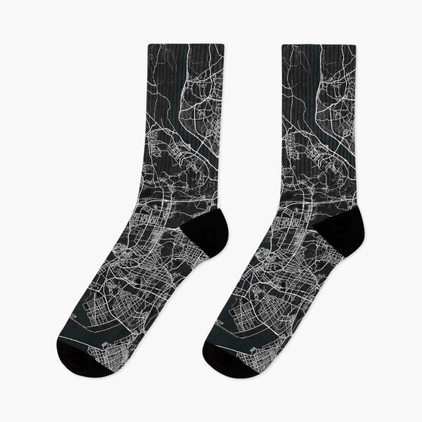 Item preview, Incheon City Map of South Korea - Dark designed and sold by deMAP.