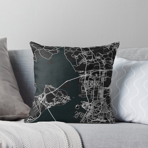 Item preview, Incheon City Map of South Korea - Dark designed and sold by deMAP.