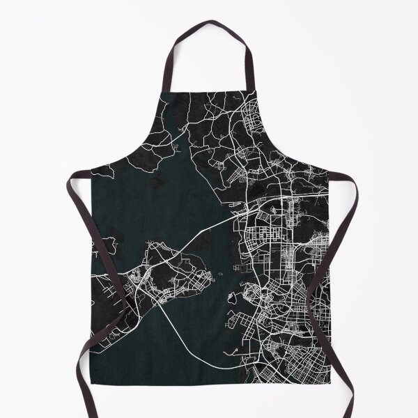 Item preview, Incheon City Map of South Korea - Dark designed and sold by deMAP.