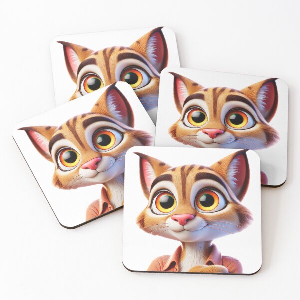 Item preview, Adorable Bobcat designed and sold by Sillytoe.