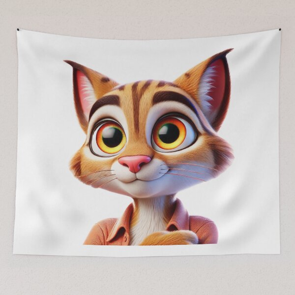 Item preview, Adorable Bobcat designed and sold by Sillytoe.