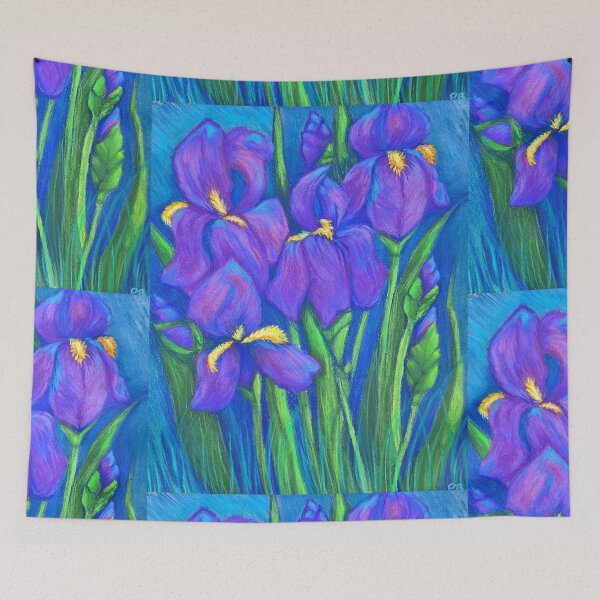Item preview, Irises designed and sold by PaniaBrown.
