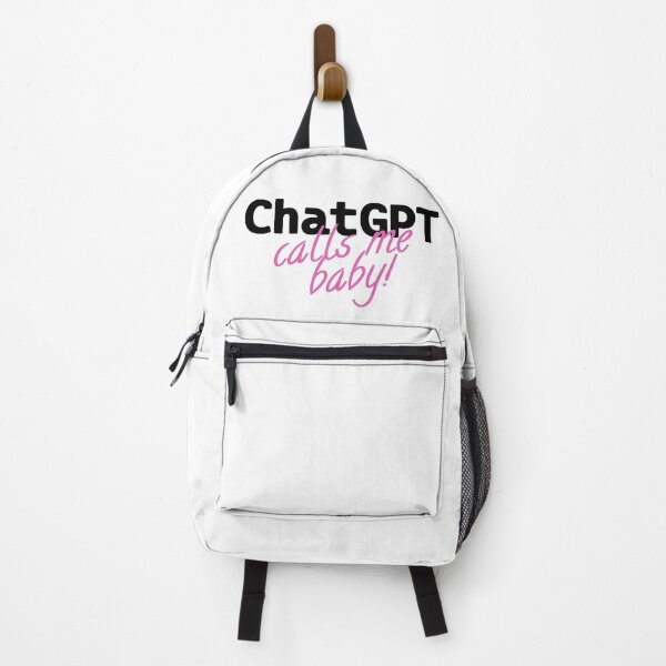 Item preview, ChatGPT Calls Me Baby! - Softcore Sass Sticker designed and sold by SageAndMe.