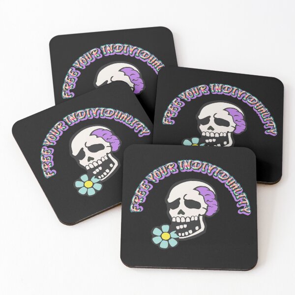 Item preview, Psychedelic Skull Eating Flower– Cycle of Life designed and sold by Birdyellow.